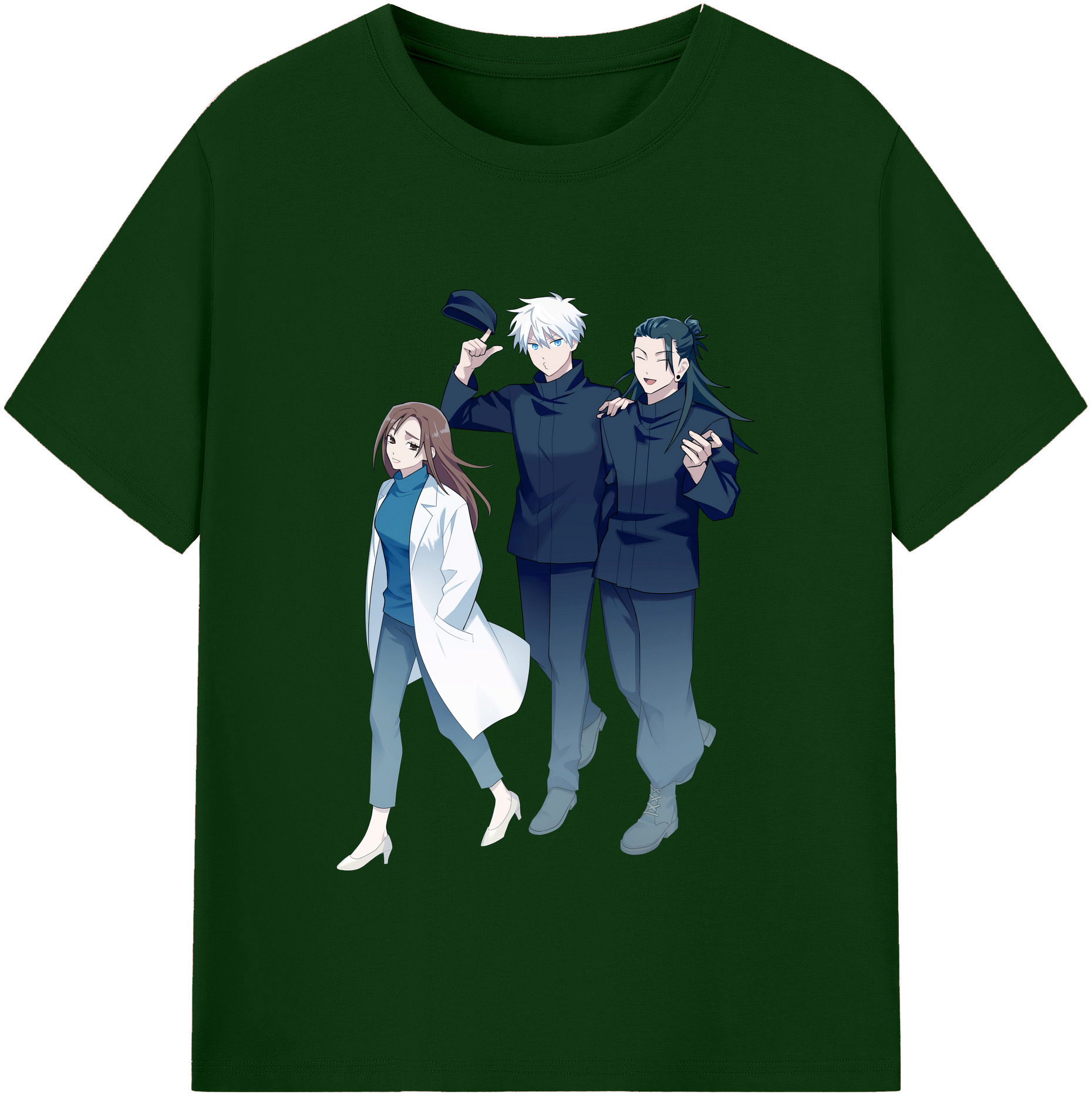 （画像用） 呪術廻戦 Jujutsu Kaisen 綿100％半袖Tシャツ（フロントプリント）